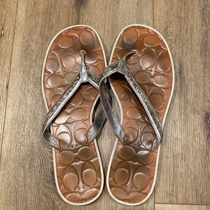 COACH Laurel Flip Flops